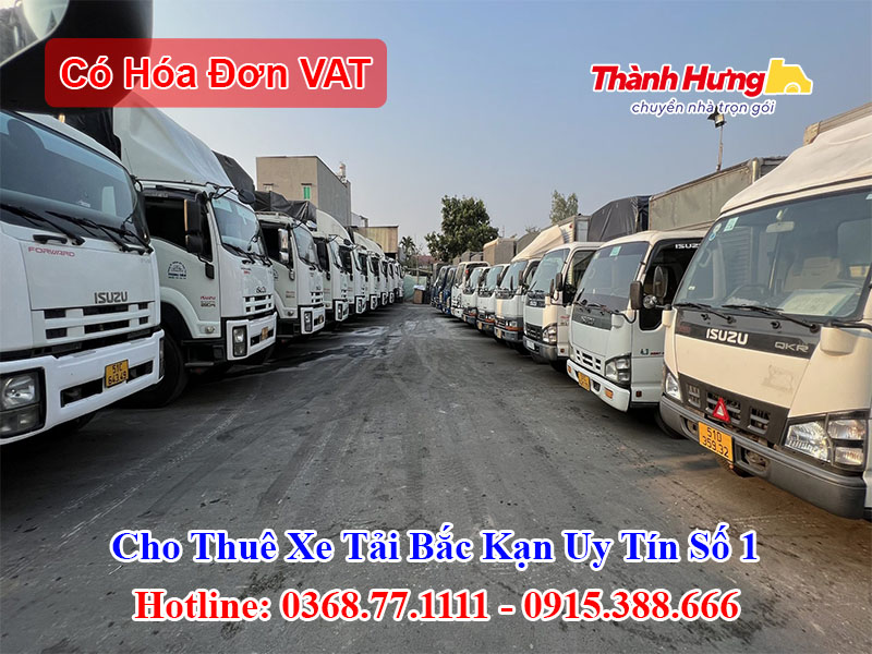 Cho Thuê Xe Tải Bắc Kạn Uy Tín Số 1