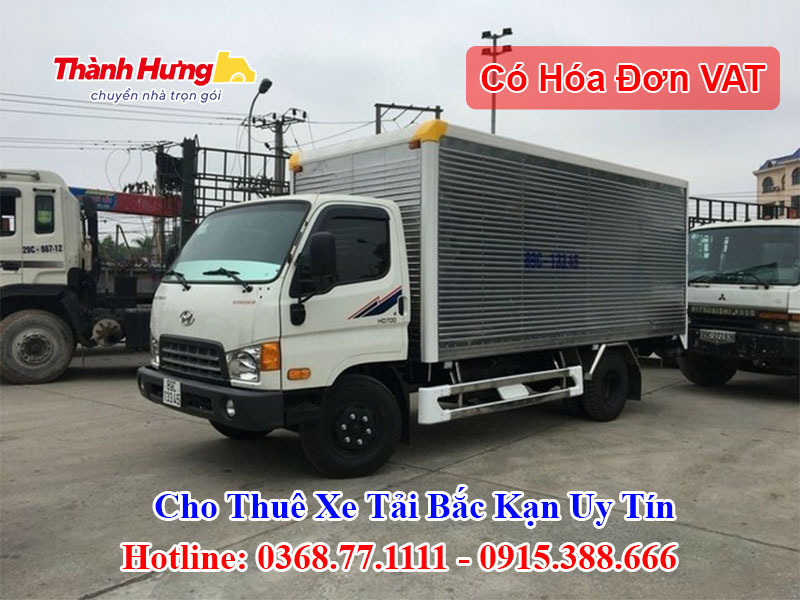 Cho Thuê Xe Tải Bắc Kạn Uy Tín