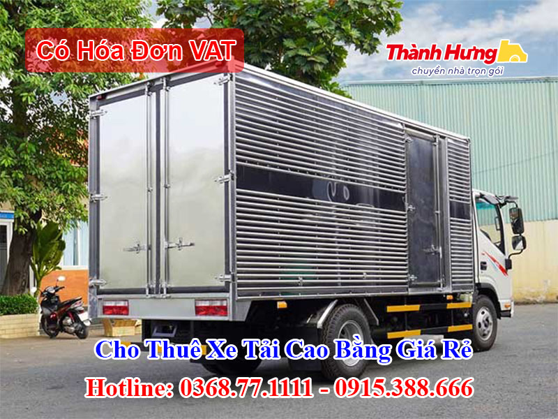 Cho Thuê Xe Tải Cao Bằng Giá Rẻ