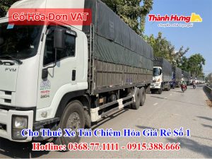 Cho Thuê Xe Tải Chiêm Hóa Giá Rẻ Số 1