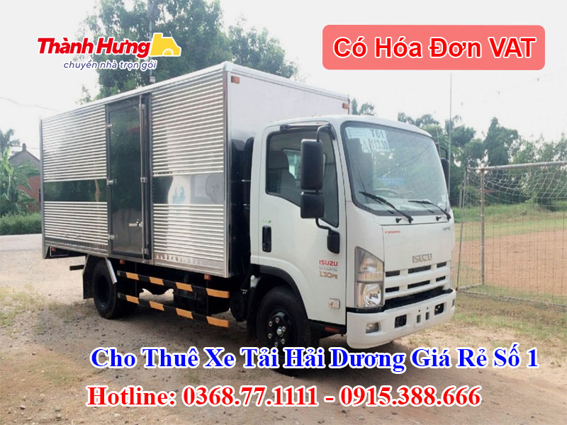 Cho Thuê Xe Tải Hải Dương Giá Rẻ Số 1