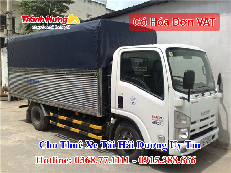 Cho Thuê Xe Tải Hải Dương Uy Tín