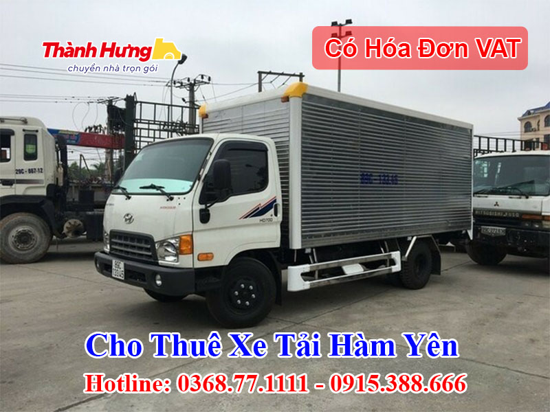 Cho Thuê Xe Tải Hàm Yên