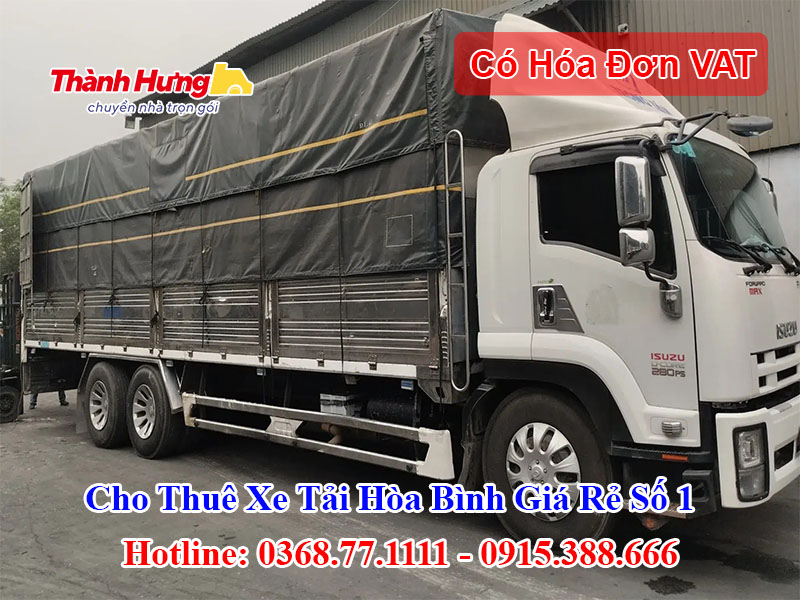 Cho Thuê Xe Tải Hòa Bình Giá Rẻ Số 1
