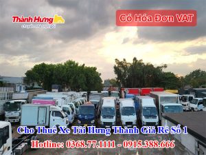Cho Thuê Xe Tải Hưng Thành Giá Rẻ Số 1