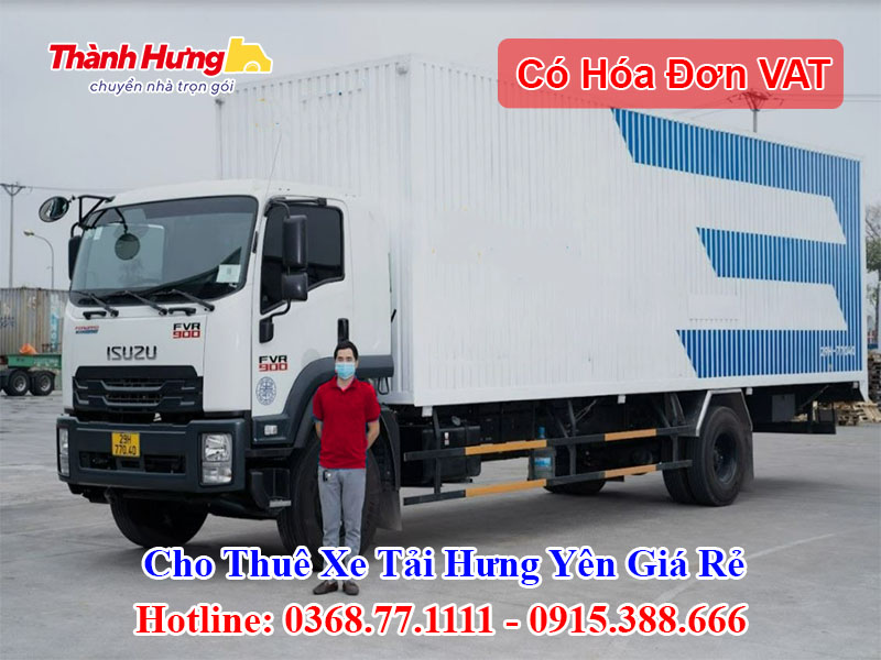 Cho Thuê Xe Tải Hưng Yên Giá Rẻ