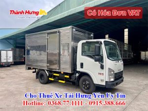 Cho Thuê Xe Tải Hưng Yên Uy Tín