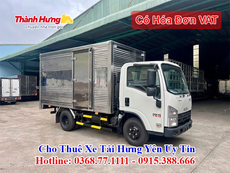 Cho Thuê Xe Tải Hưng Yên Uy Tín