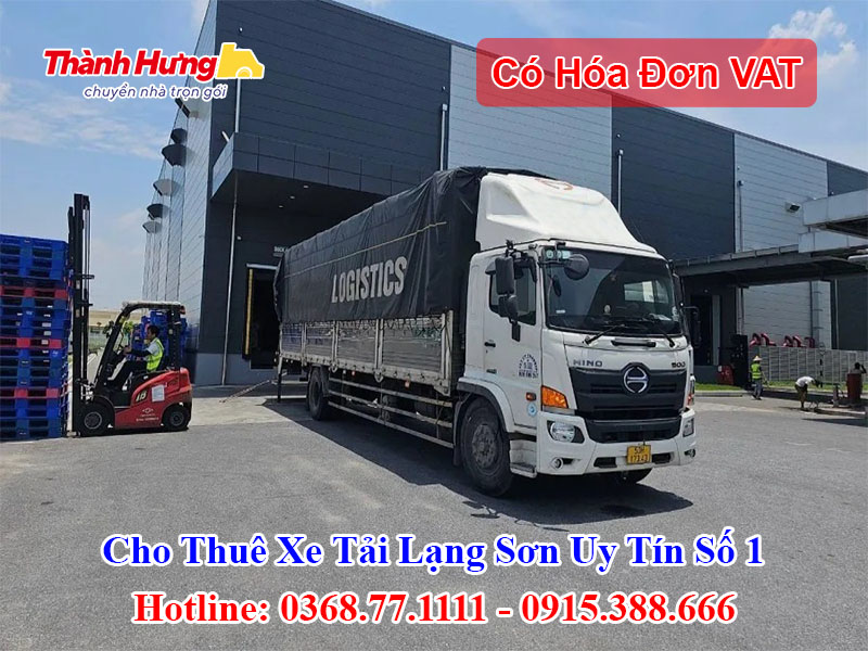Cho Thuê Xe Tải Lạng Sơn Uy Tín Số 1