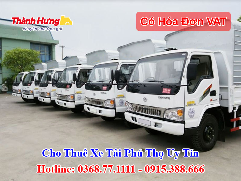 Cho Thuê Xe Tải Phú Thọ Uy Tín