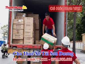 Cho Thuê Xe Tải Sơn Dương