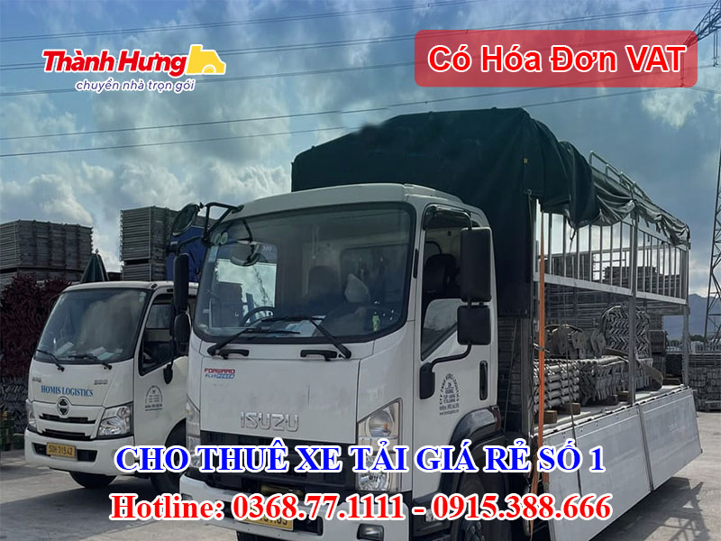 Cho Thuê Xe Tải Sơn Dương Giá Rẻ Số 1