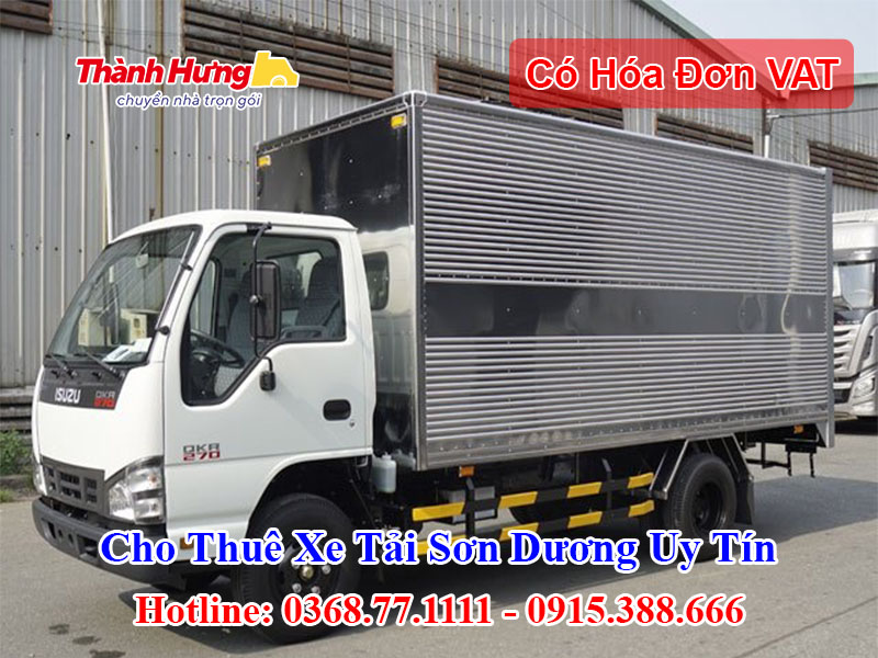 Cho Thuê Xe Tải Sơn Dương Uy Tín