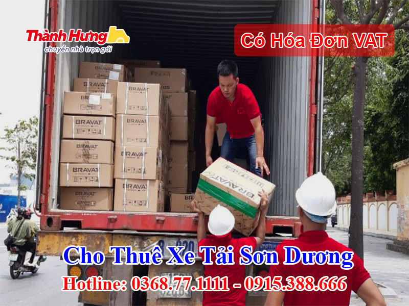 Cho Thuê Xe Tải Sơn Dương