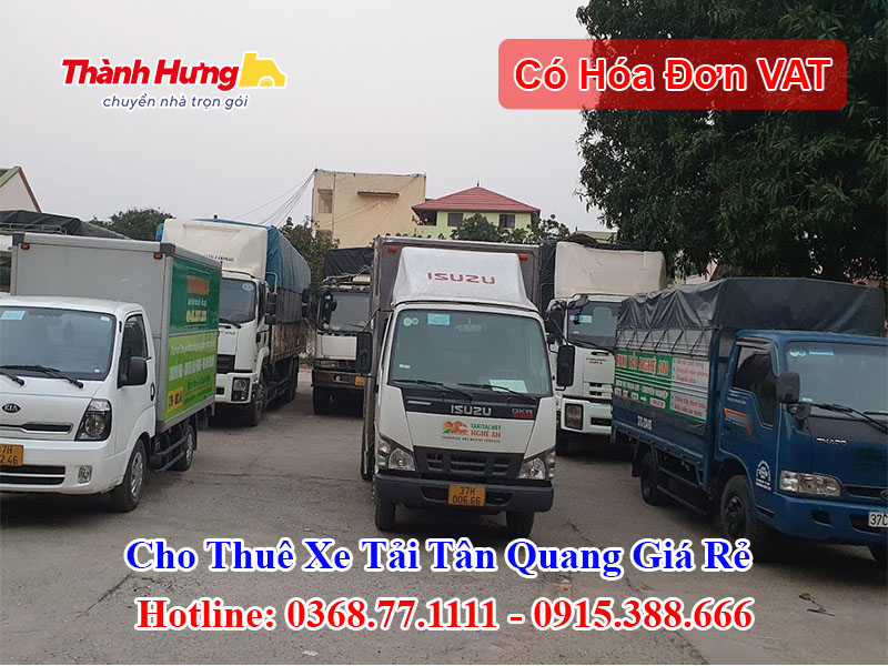 Cho Thuê Xe Tải Tân Quang Giá Rẻ