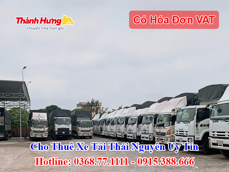 Cho Thuê Xe Tải Thái Nguyên Uy Tín
