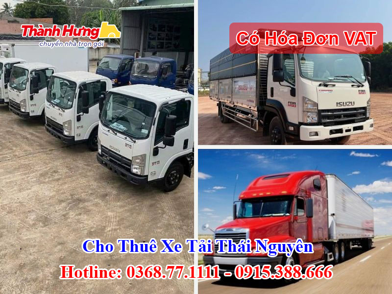 Cho Thuê Xe Tải Thái Nguyên
