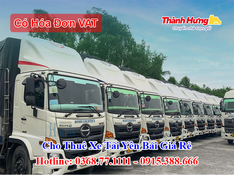 Cho Thuê Xe Tải Yên Bái Giá Rẻ