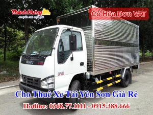Cho Thuê Xe Tải Yên Sơn Giá Rẻ