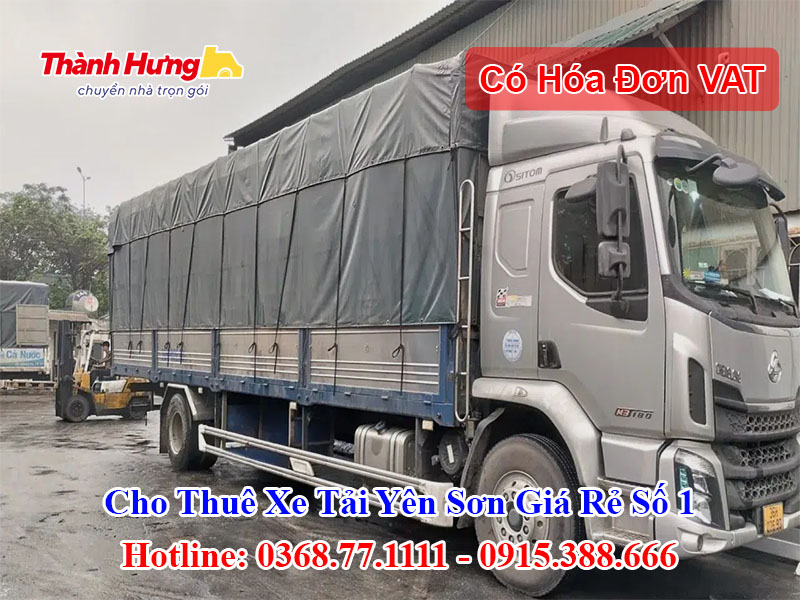 Cho Thuê Xe Tải Yên Sơn Giá Rẻ Số 1