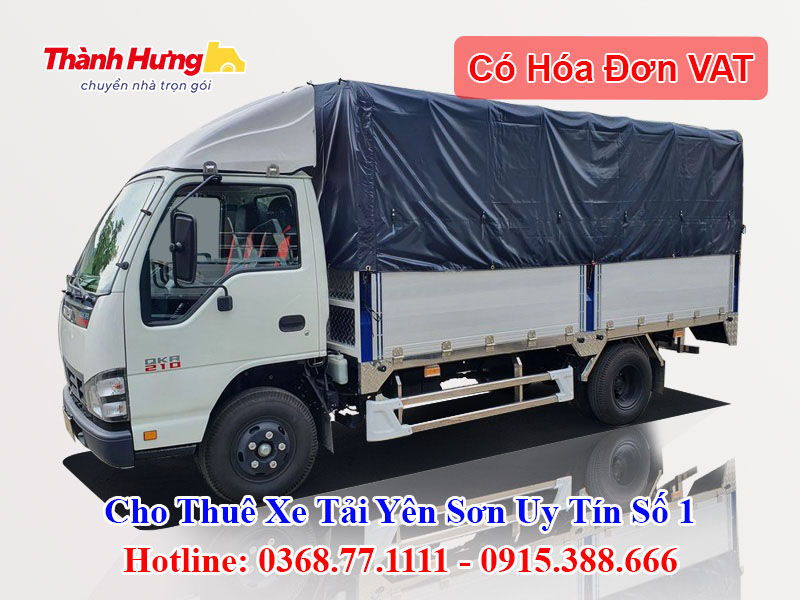 Cho Thuê Xe Tải Yên Sơn Uy Tín Số 1