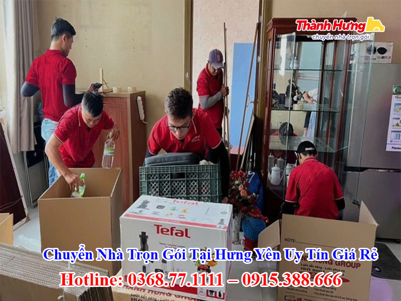 Chuyển Nhà Trọn Gói Tại Hưng Yên Uy Tín Giá Rẻ