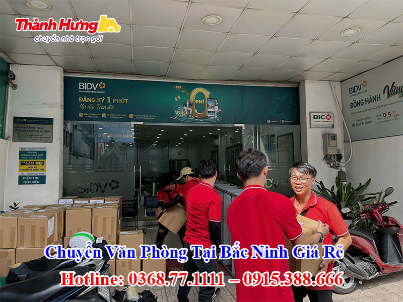 Chuyển Văn Phòng Tại Bắc Ninh Giá Rẻ