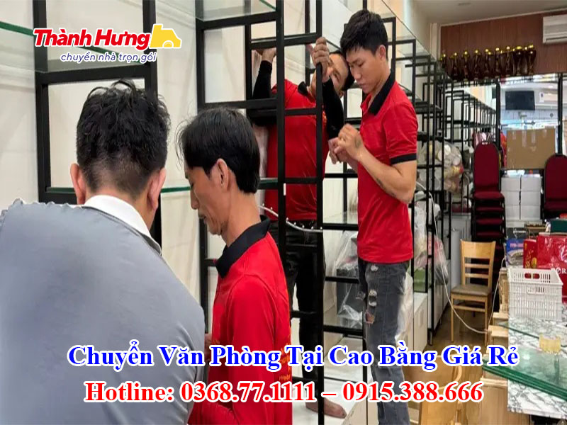 Chuyển Văn Phòng Tại Cao Bằng Giá Rẻ