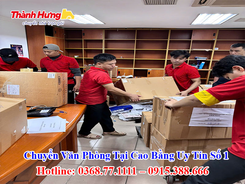 Chuyển Văn Phòng Tại Cao Bằng Uy Tín Số 1