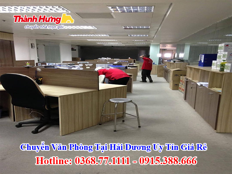 Chuyển Văn Phòng Tại Hải Dương Uy Tín Giá Rẻ