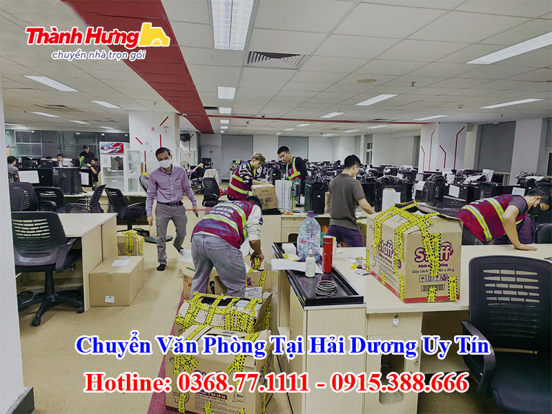 Chuyển Văn Phòng Tại Hải Dương Uy Tín