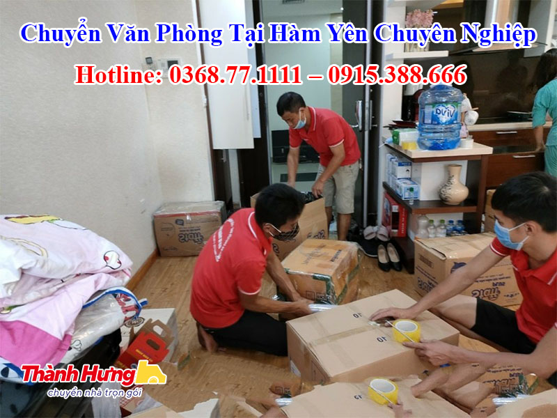 Chuyển Văn Phòng Tại Hàm Yên Chuyên Nghiệp