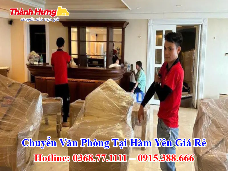 Chuyển Văn Phòng Tại Hàm Yên Giá Rẻ