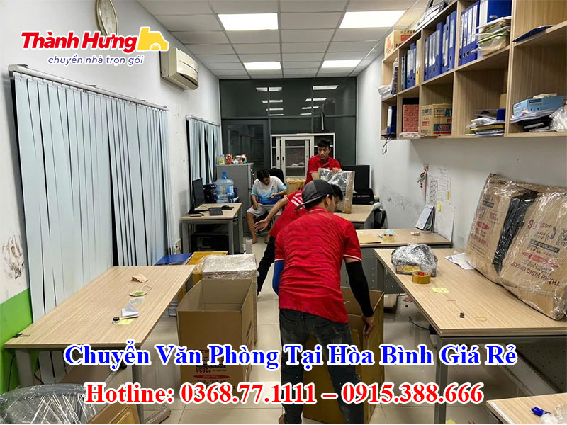 Chuyển Văn Phòng Tại Hòa Bình Giá Rẻ