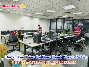 Chuyển Văn Phòng Tại Hưng Thành Chuyên Nghiệp