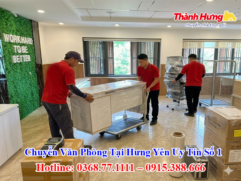 Chuyển Văn Phòng Tại Hưng Yên Uy Tín Số 1