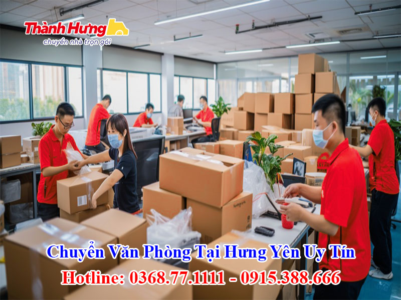 Chuyển Văn Phòng Tại Hưng Yên Uy Tín