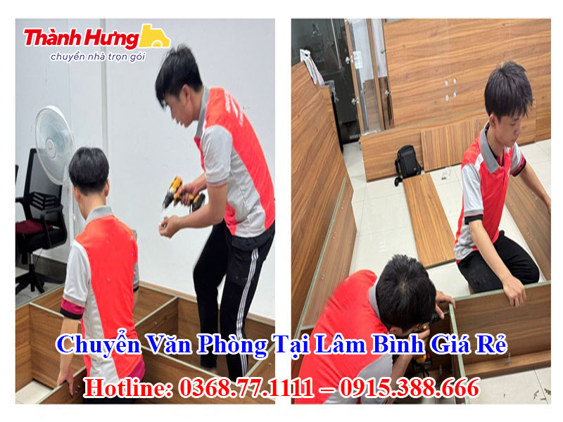 Chuyển Văn Phòng Tại Lâm Bình Giá Rẻ