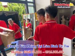 Chuyển Văn Phòng Tại Lâm Bình Uy Tín
