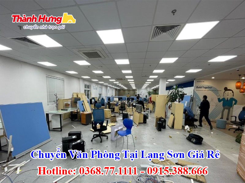 Chuyển Văn Phòng Tại Lạng Sơn Giá Rẻ