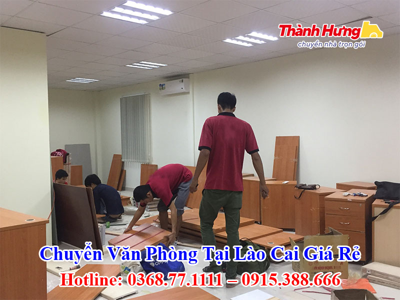 Chuyển Văn Phòng Tại Lào Cai Giá Rẻ