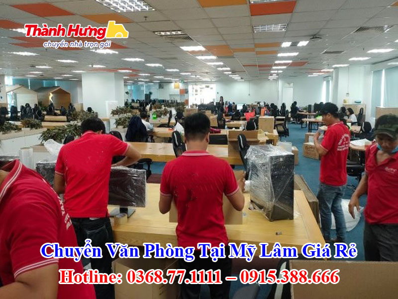 Chuyển Văn Phòng Tại Mỹ Lâm Giá Rẻ
