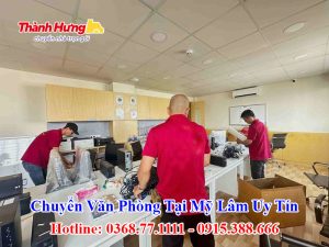 Chuyển Văn Phòng Tại Mỹ Lâm Uy Tín