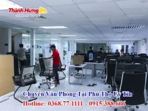 Chuyển Văn Phòng Tại Phú Thọ Uy Tín