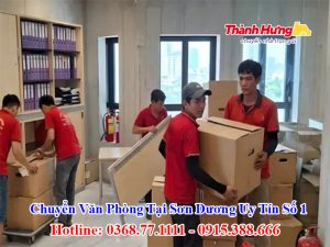 Chuyển Văn Phòng Tại Sơn Dương Uy Tín Số 1