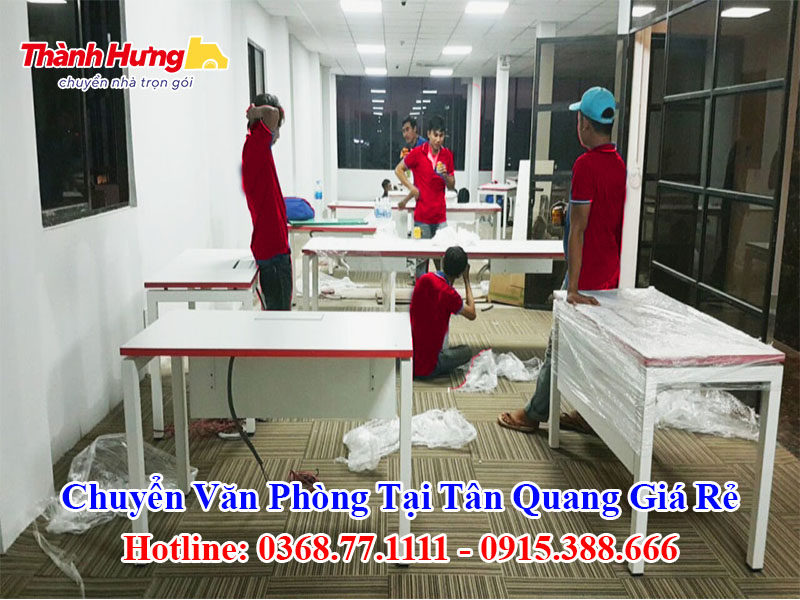 Chuyển Văn Phòng Tại Tân Quang Giá Rẻ