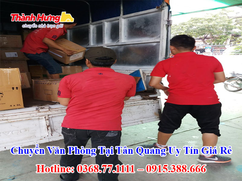 Chuyển Văn Phòng Tại Tân Quang Uy Tín Giá Rẻ