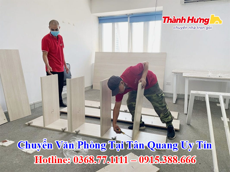 Chuyển Văn Phòng Tại Tân Quang Uy Tín