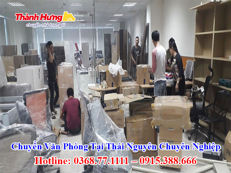 Chuyển Văn Phòng Tại Thái Nguyên Chuyên Nghiệp