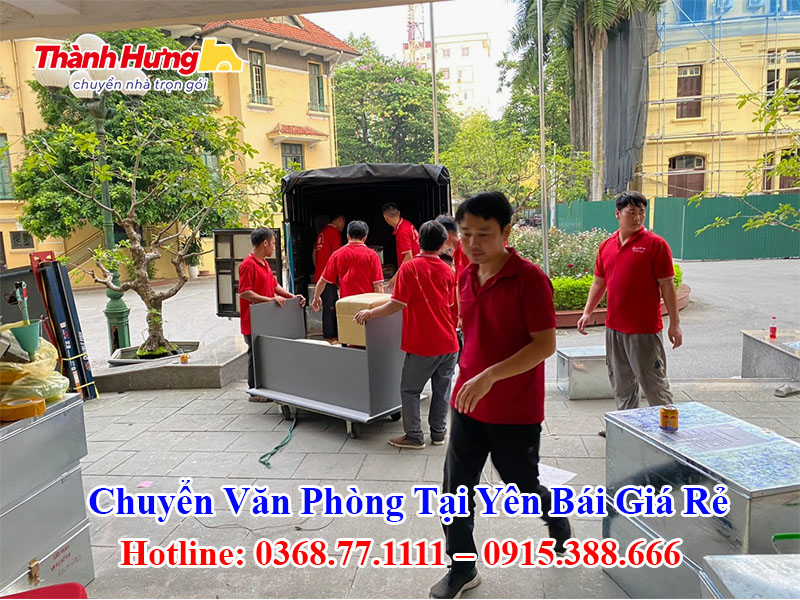 Chuyển Văn Phòng Tại Yên Bái Giá Rẻ
